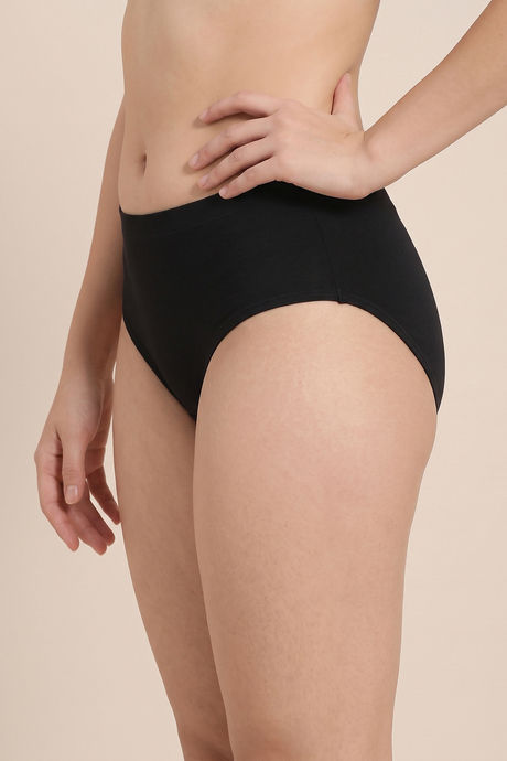Zivame Full Coverage Medium Rise Hipster Panty (Pack of 3) - Multicolor — image 3